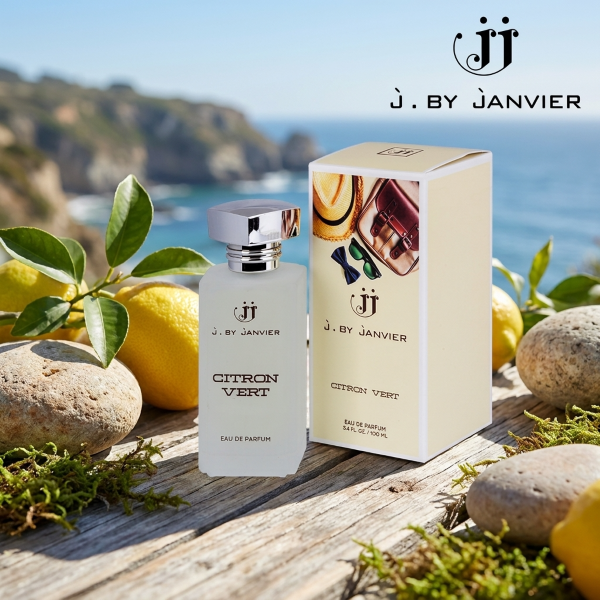 Citron Vert French Perfume J. By Janvier Eau De Parfum For Men 100ml