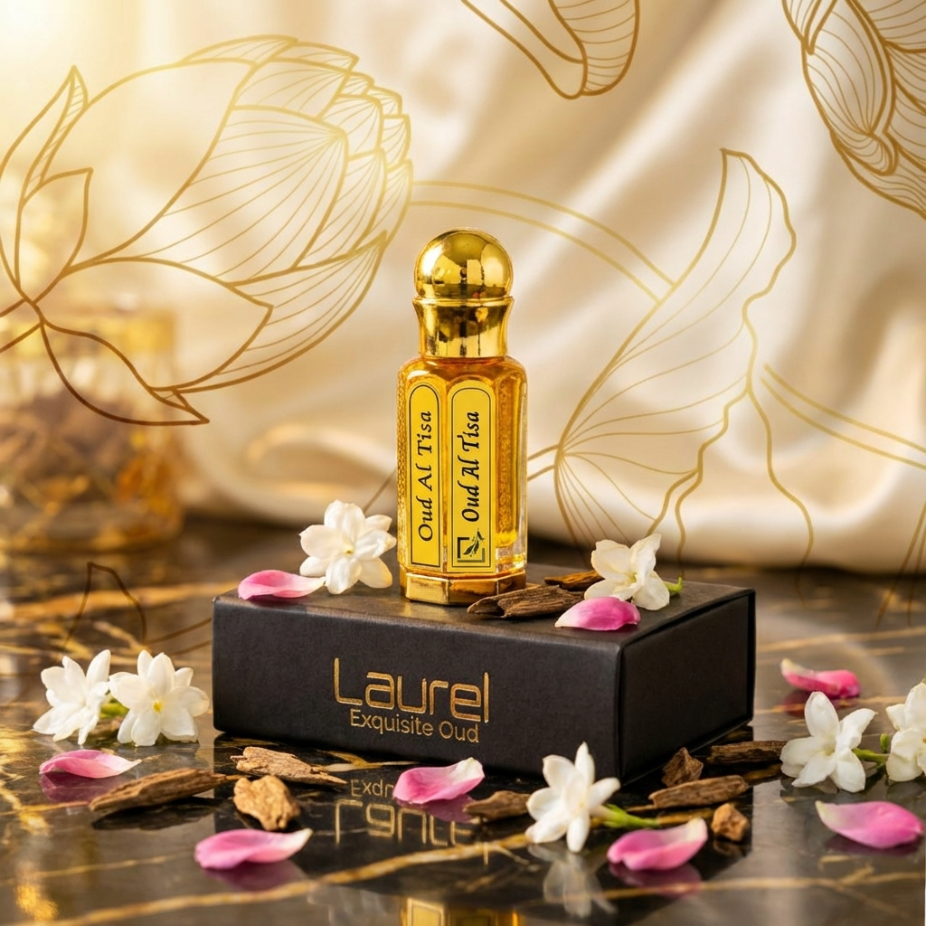 Oud Al Tisa Oud Based Oriental Unisex Perfume - 12 ml