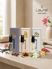 LAUREL Discovery Trio — 3 × 3 ml Perfume Vials