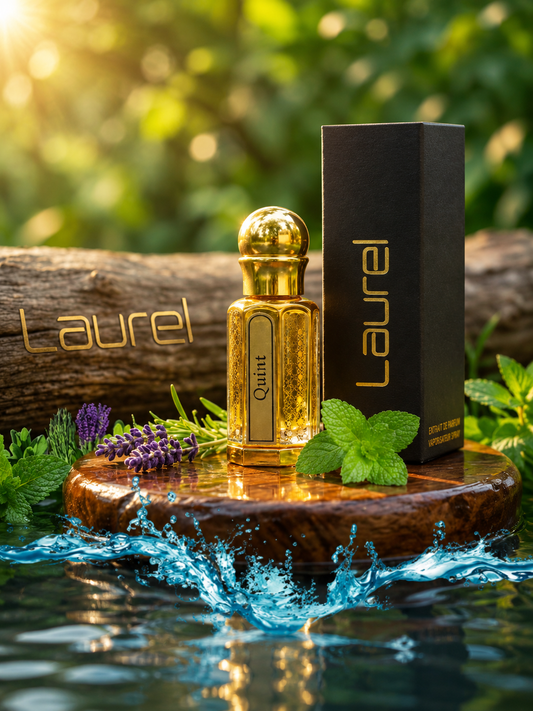 Quint French Perfume Oil For Men Laurel Extrait De Parfum - 12 Ml