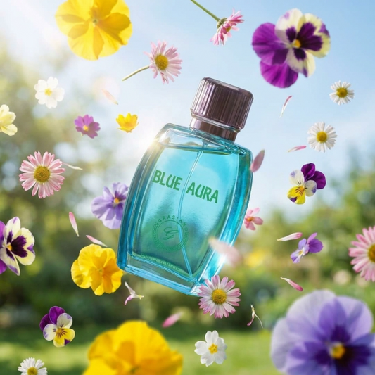 Blue Aura French Perfume Grasiano Eau De Toilette For Women 100ml
