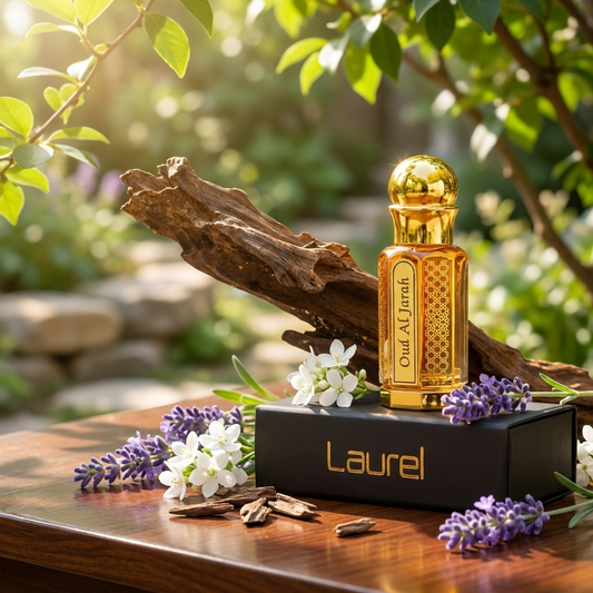 Oud Al Jarah Oud Based Oriental Unisex Perfume - 12 ml