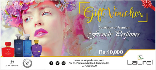 Laurel Perfumes Gift Voucher – Collection of Premium French Perfumes